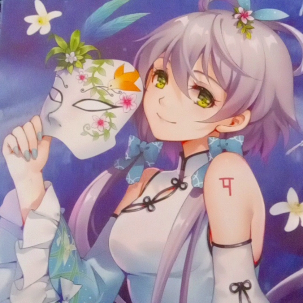 11x16 Anime Poster anime poster featuring Chinese Vocaloid character Luo Tianyi